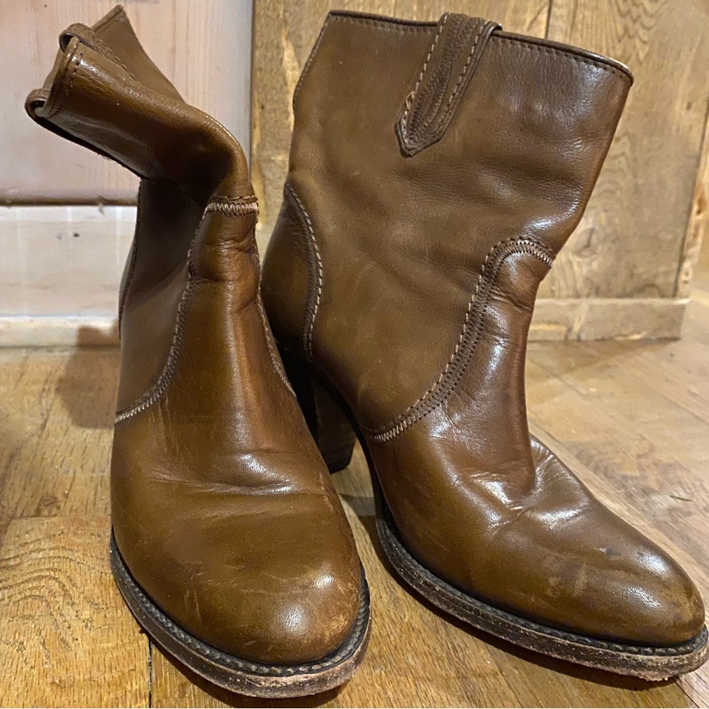 Frye Ankle Booties Leather